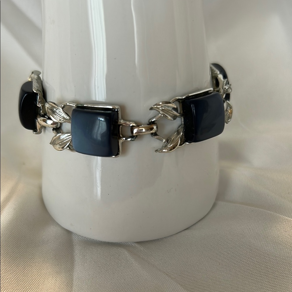 Coro Silver & London Grey Bracelet
